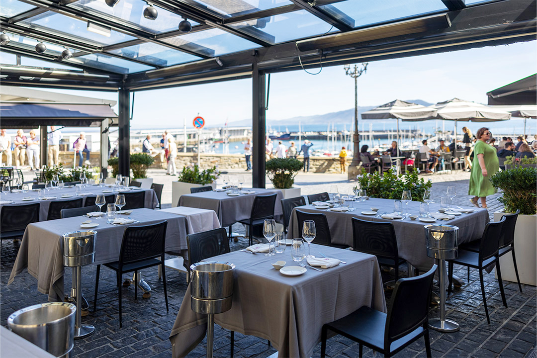 View of Kaia-Kaipe restaurant