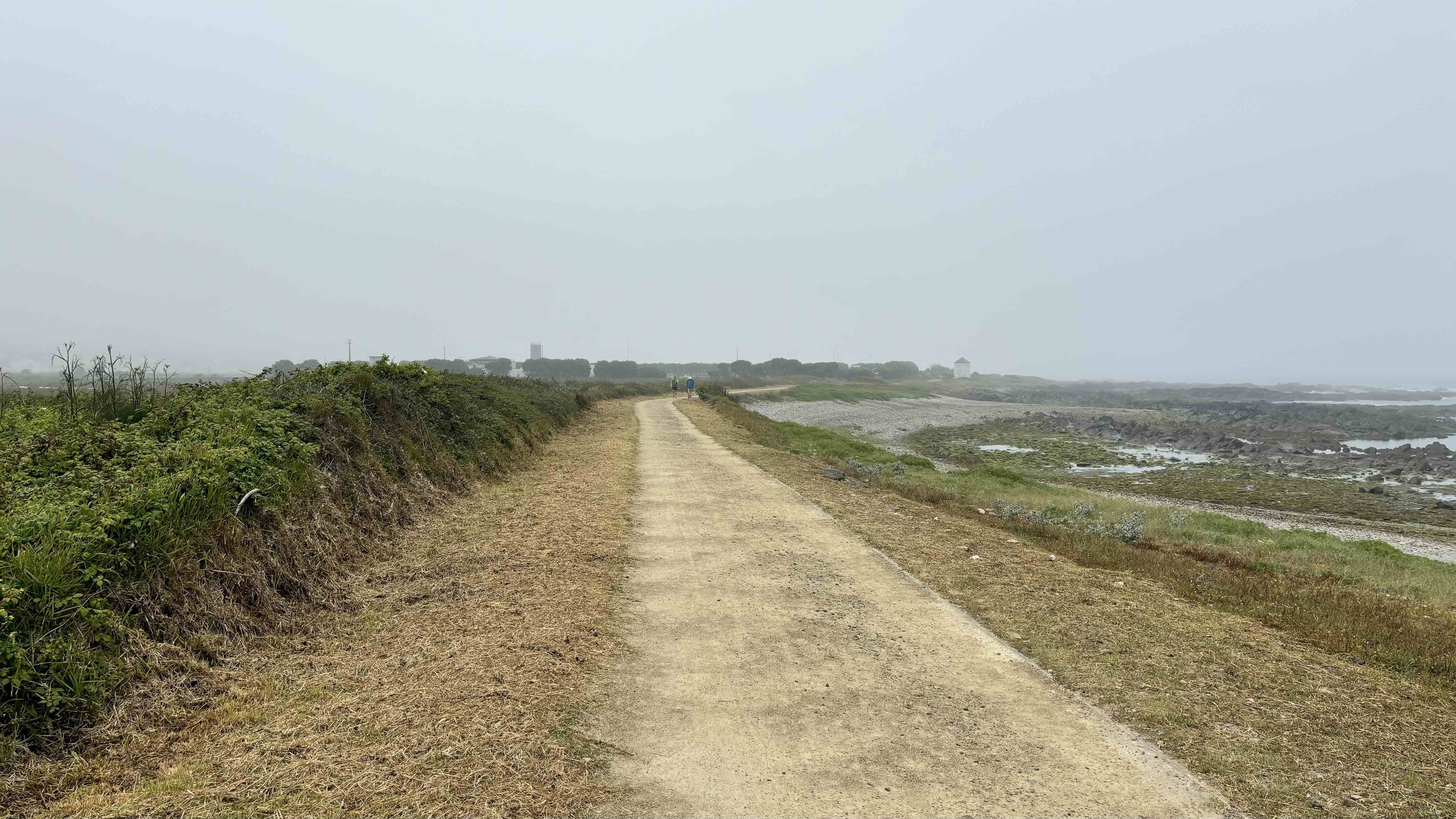 Last 2 walkers in the distance Last 2 walkers in the distance